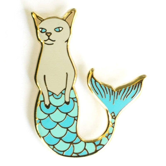 Purrmaid Enamel Pin