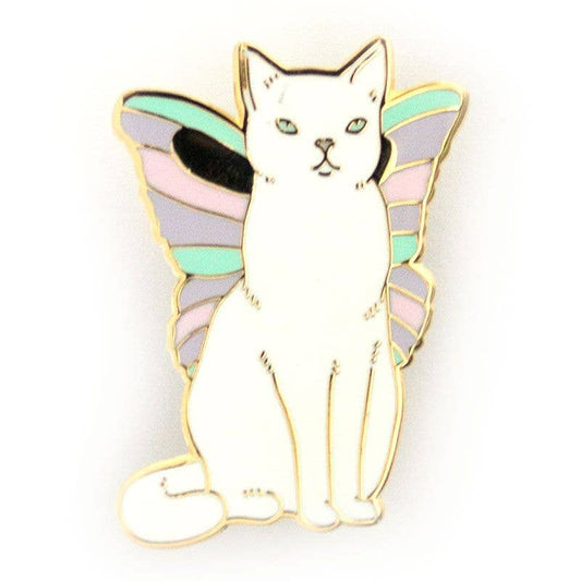 Catterfly Enamel Pin