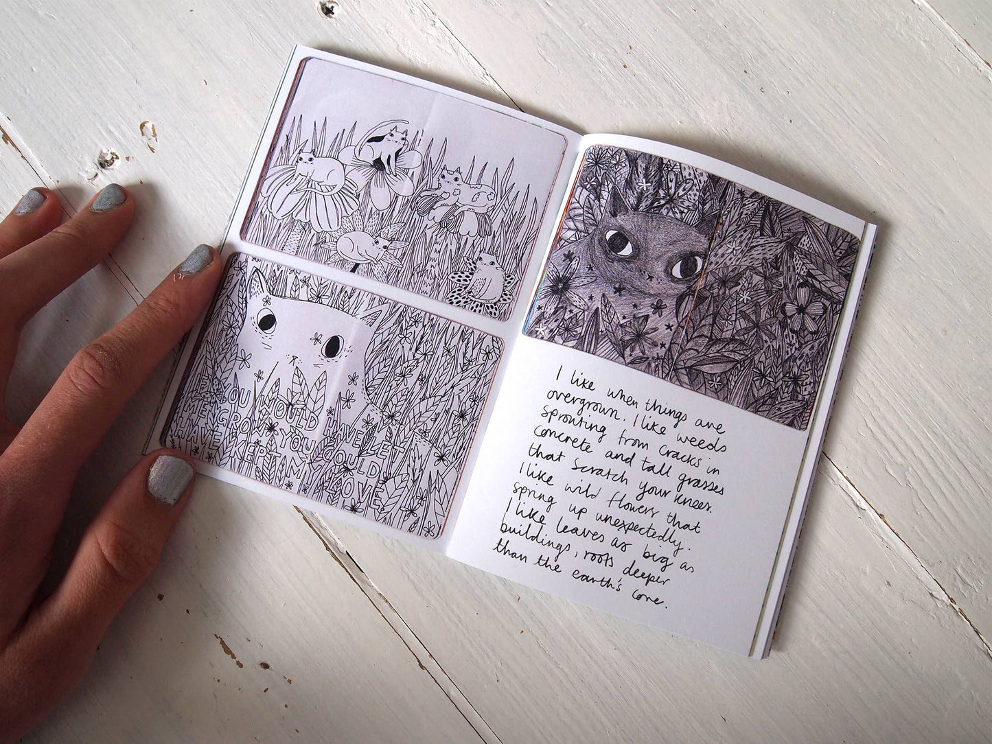 Cats and Plants Sketchbook Book