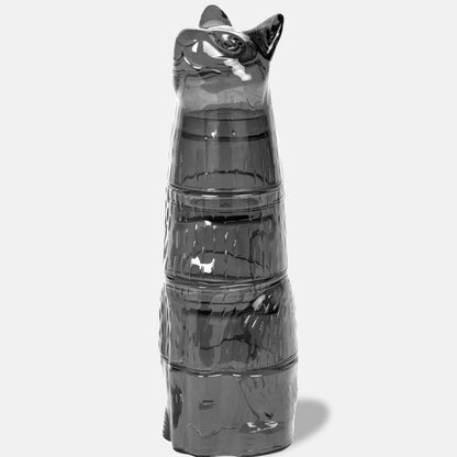 DOIY - Black Kitty Stackable Glasses