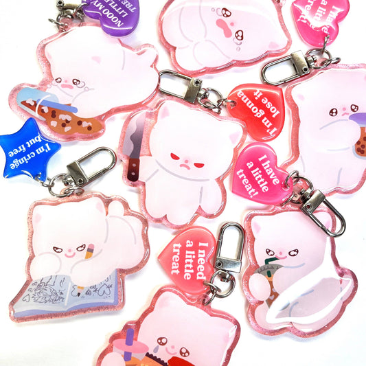 Maobabie - Maobabie Glitter Keychains
