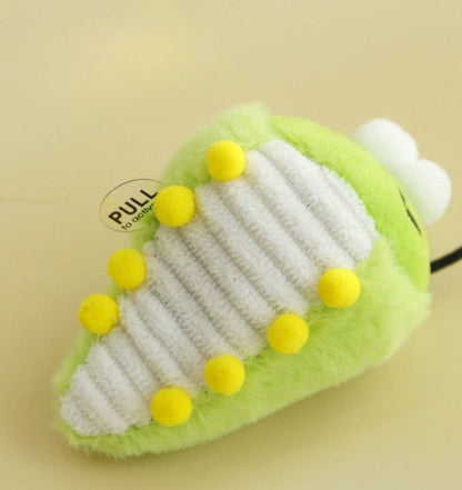 Cheerhunting - Moo – Plush Caterpillar Cat Toy