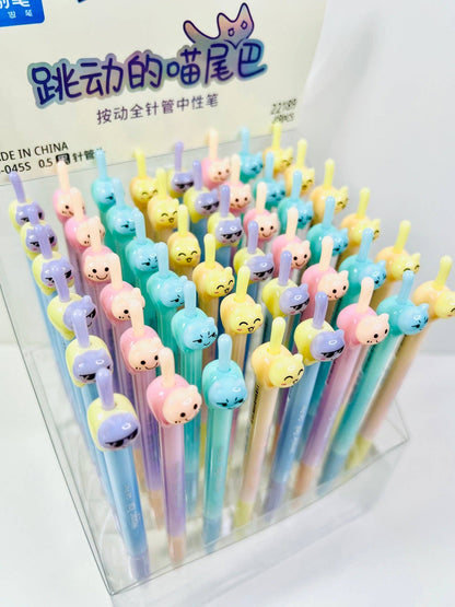Cat Tail Colors Gel Pen