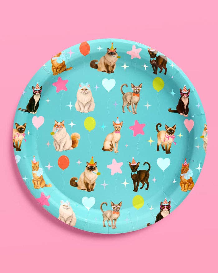 xo, Fetti Cat Plates