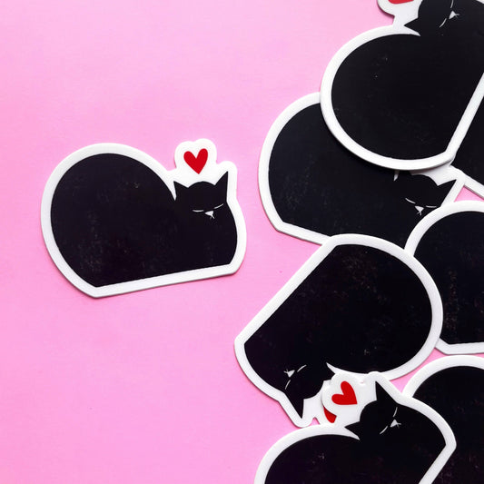 Mini Cat Loaf- Vinyl Sticker