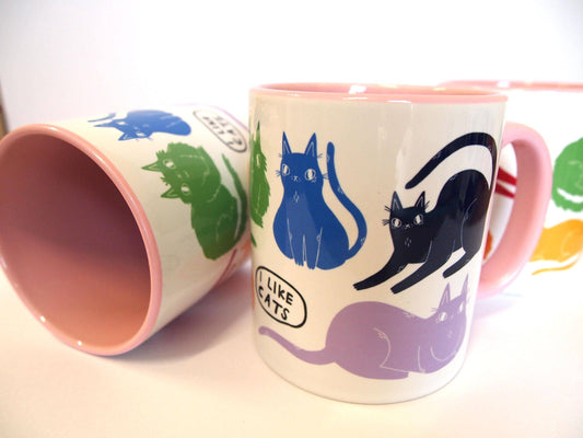 Rainbow Cats Coffee Mug