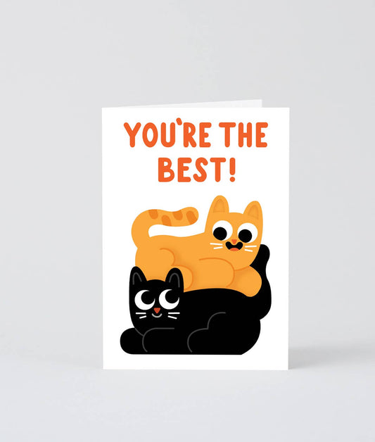 'You're The Best' Greetings Card