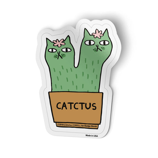 Catcus Big Sticker