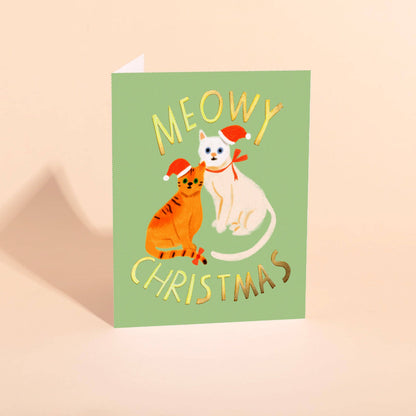 Carolyn Suzuki - CRIMBO KITTENS - Holiday Card