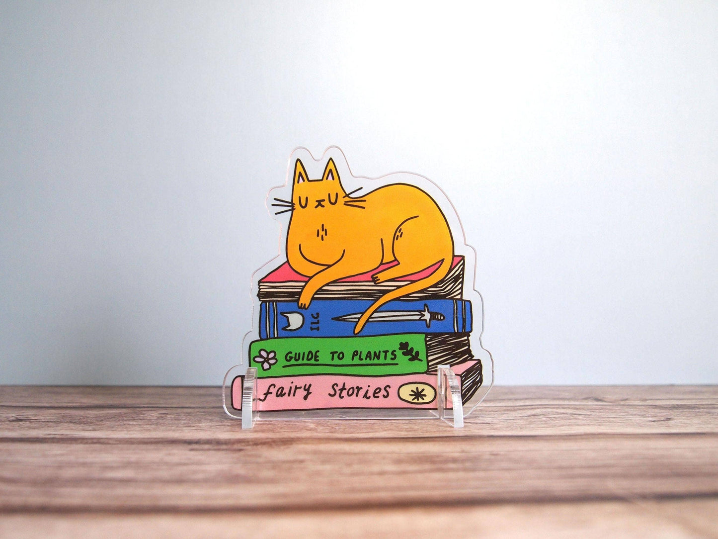 Acrylic Cat Desk Ornament Standee Trinket