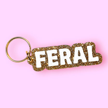 The Hissin' Kitten - Feral Keychain