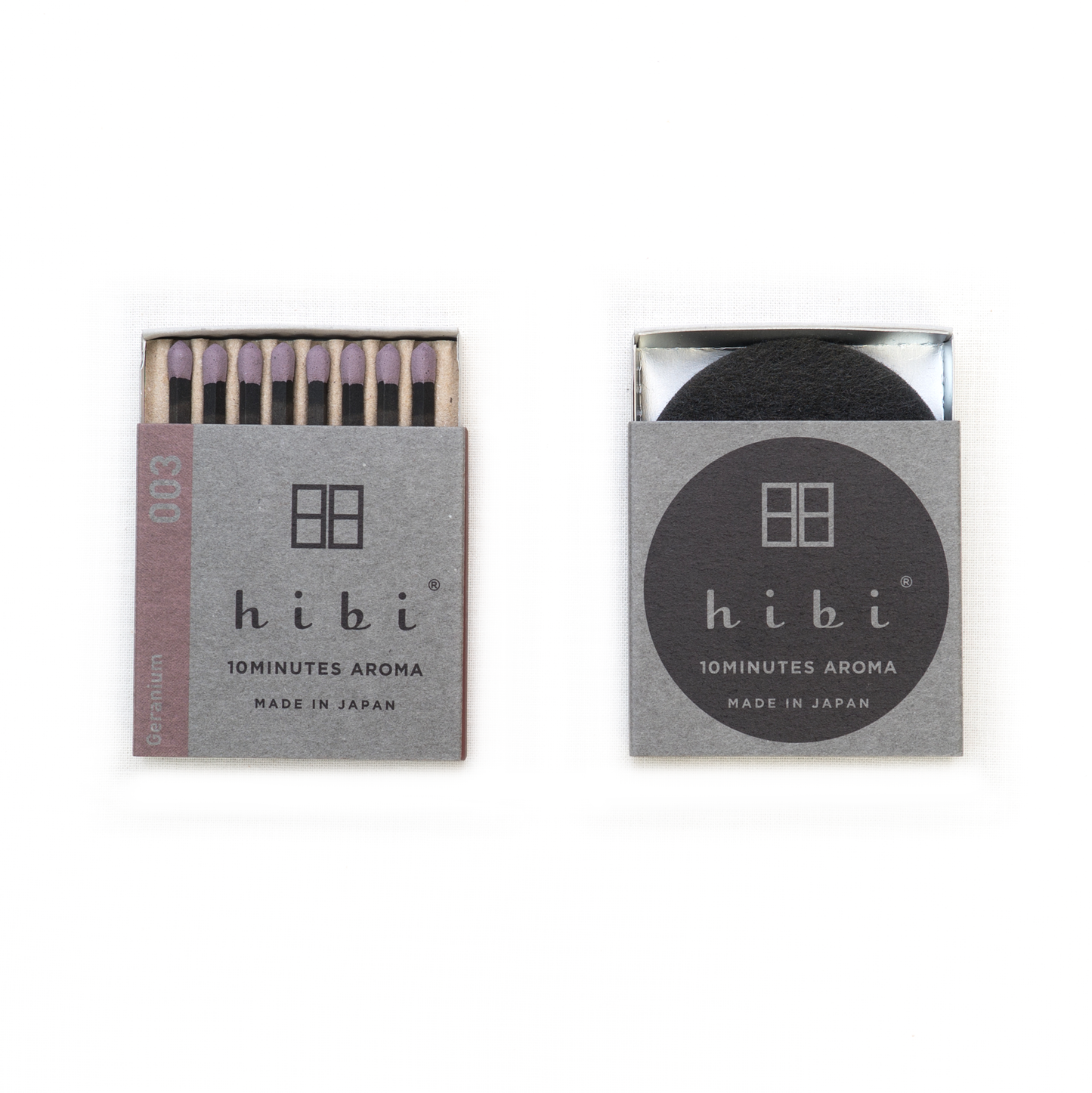 Hibi Incense Matches (Box of 8)