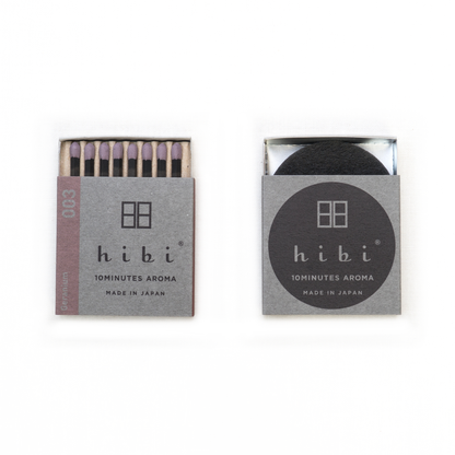 Hibi Incense Matches (Box of 8)