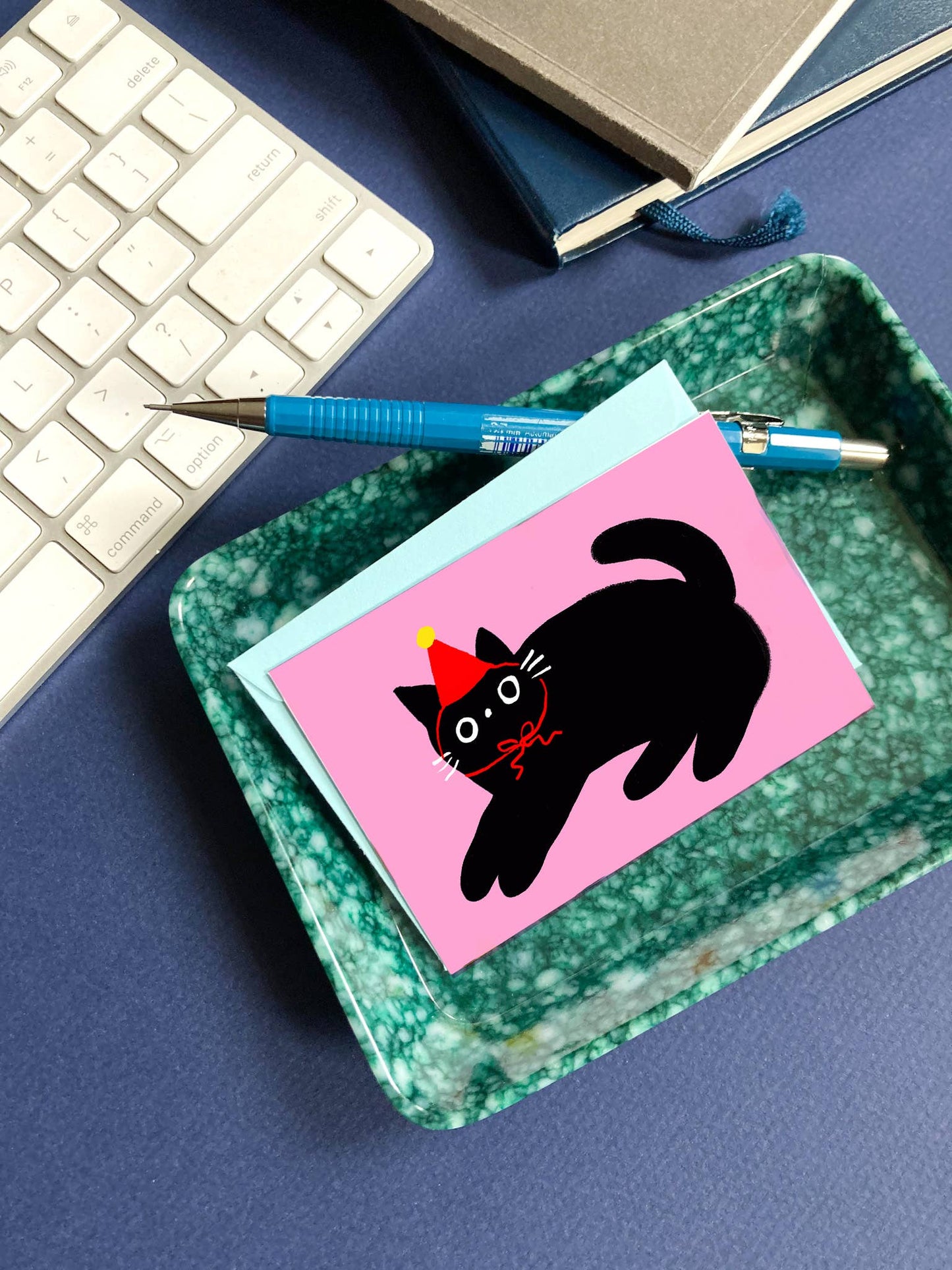 Karen Schipper - Party Cat  - Mini Note