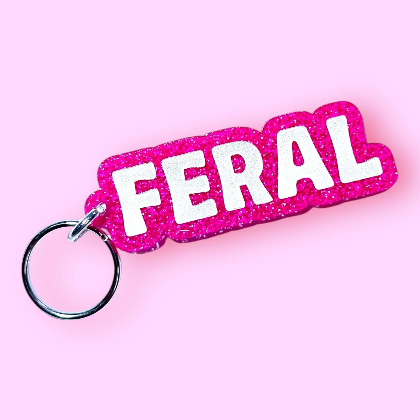 The Hissin' Kitten - Feral Keychain