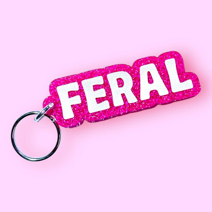 The Hissin' Kitten - Feral Keychain
