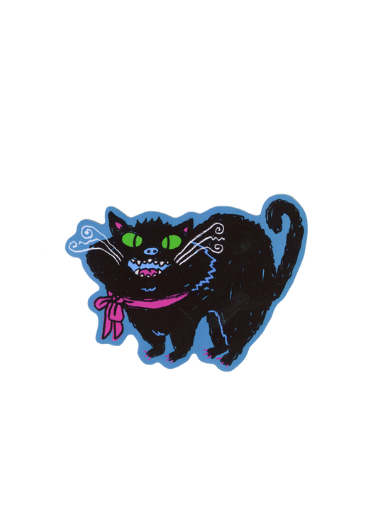 Chubby cat sticker