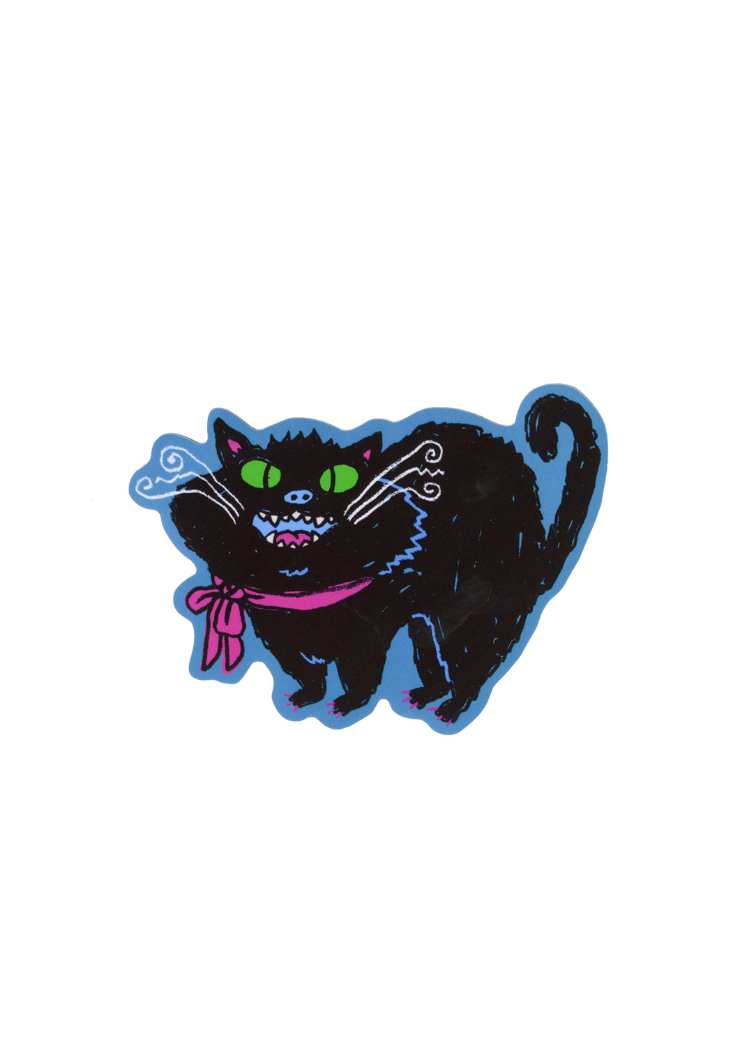 Chubby cat sticker