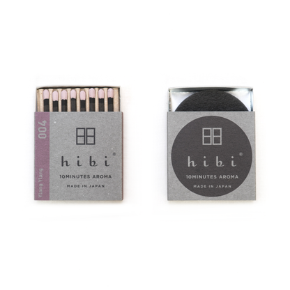 Hibi Incense Matches (Box of 8)