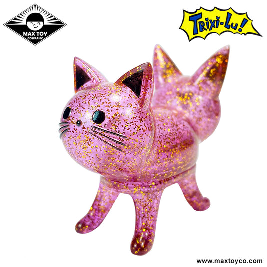 Trixi-Lu Cats: Purple Glitter version