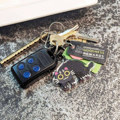 Keychain Black Cat