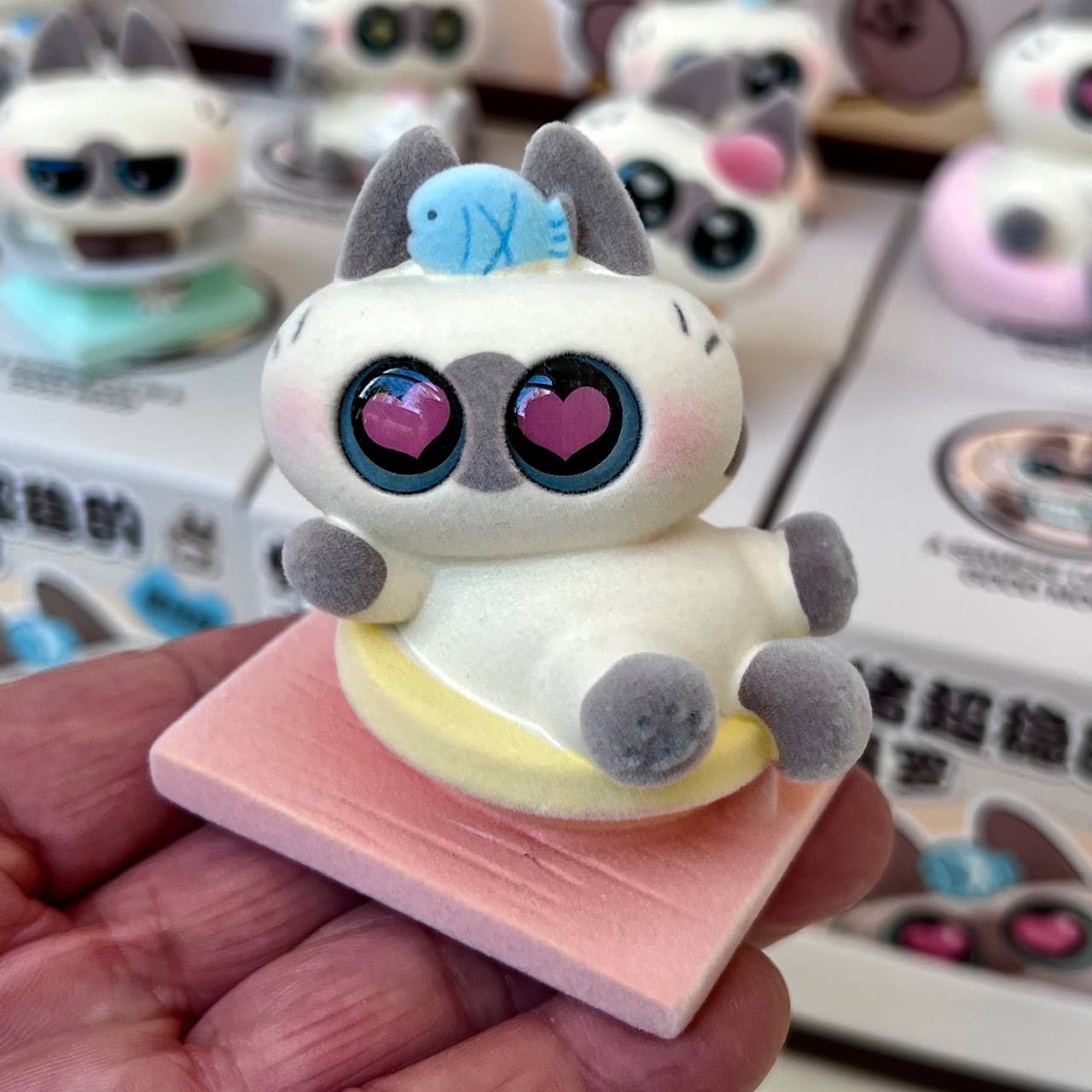 Big Eyed Cat Figurine Blind Box