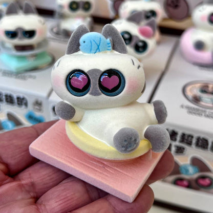 Big Eyed Cat Figurine Blind Box