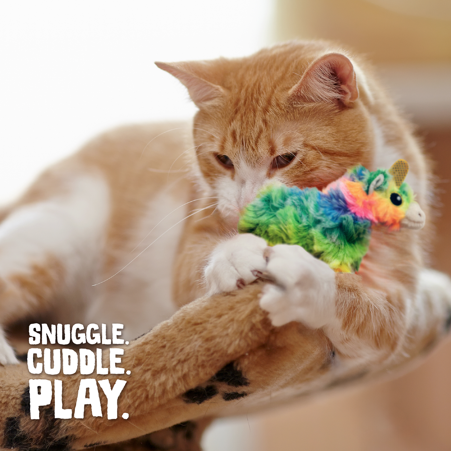 SnugArooz Kitty Momma w/ Catnip Cat Toy 4"