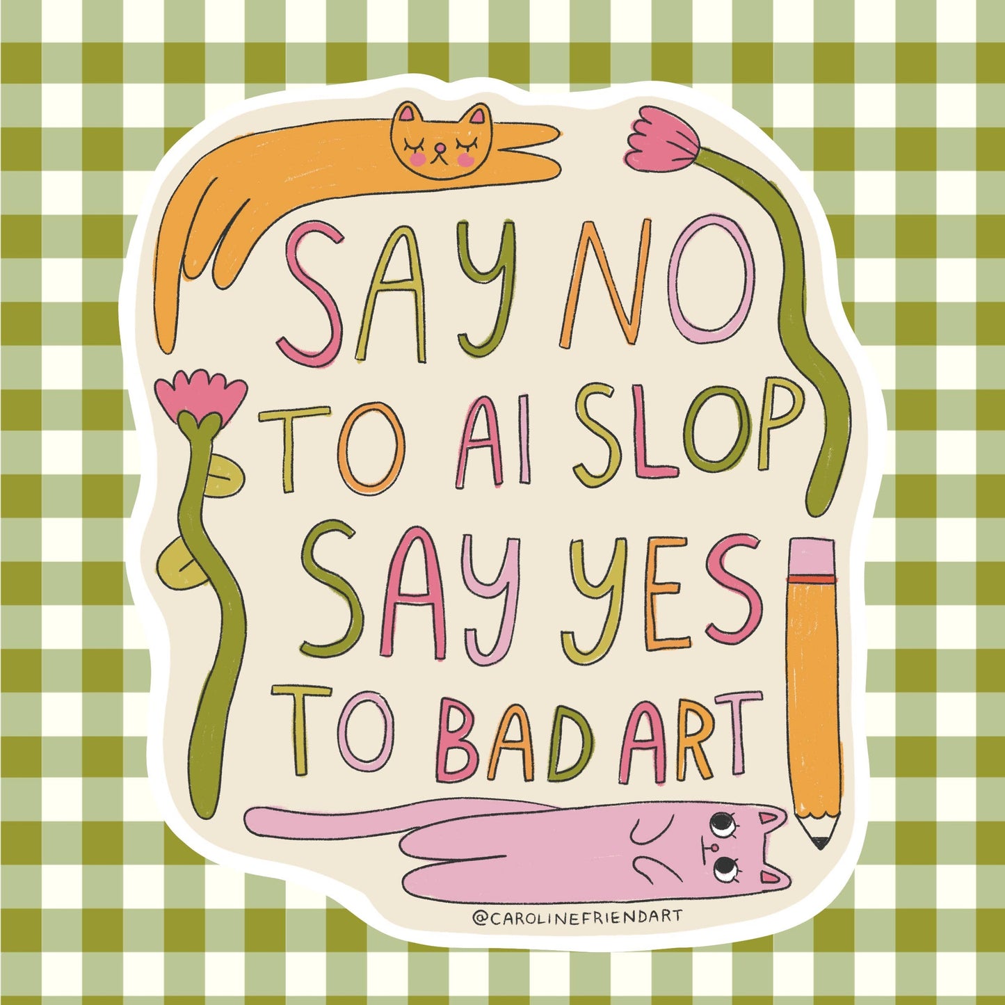 Bad Art Sticker