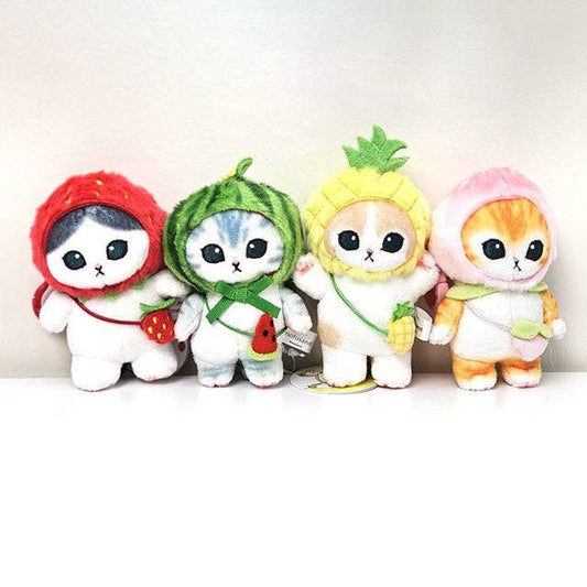 Mofusand Fruit Costume Plush Keychain  4 Designs (9cm)Random