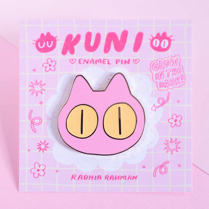 Radhia Rahman - Kuni Enamel Pin