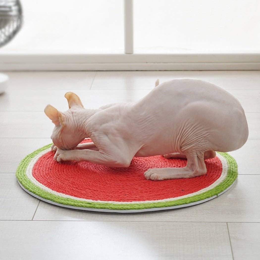 Cheerhunting - Cauli - Watermelon Cat Scratcher Mat
