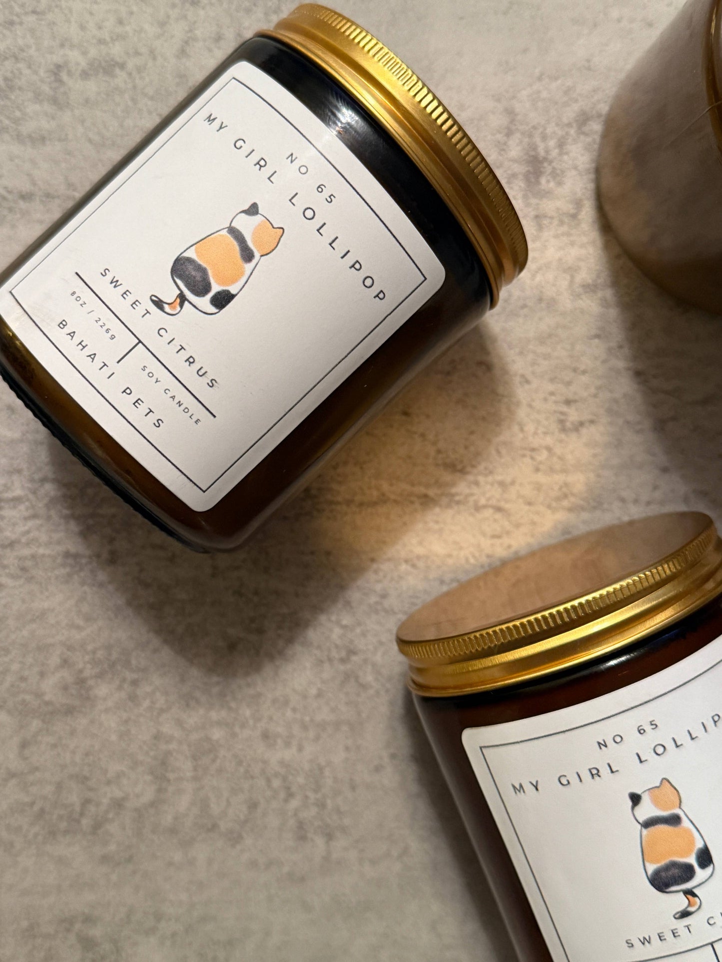 My Girl Lollipop 8-ounce 100% Soy candle