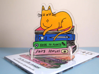 Acrylic Cat Desk Ornament Standee Trinket
