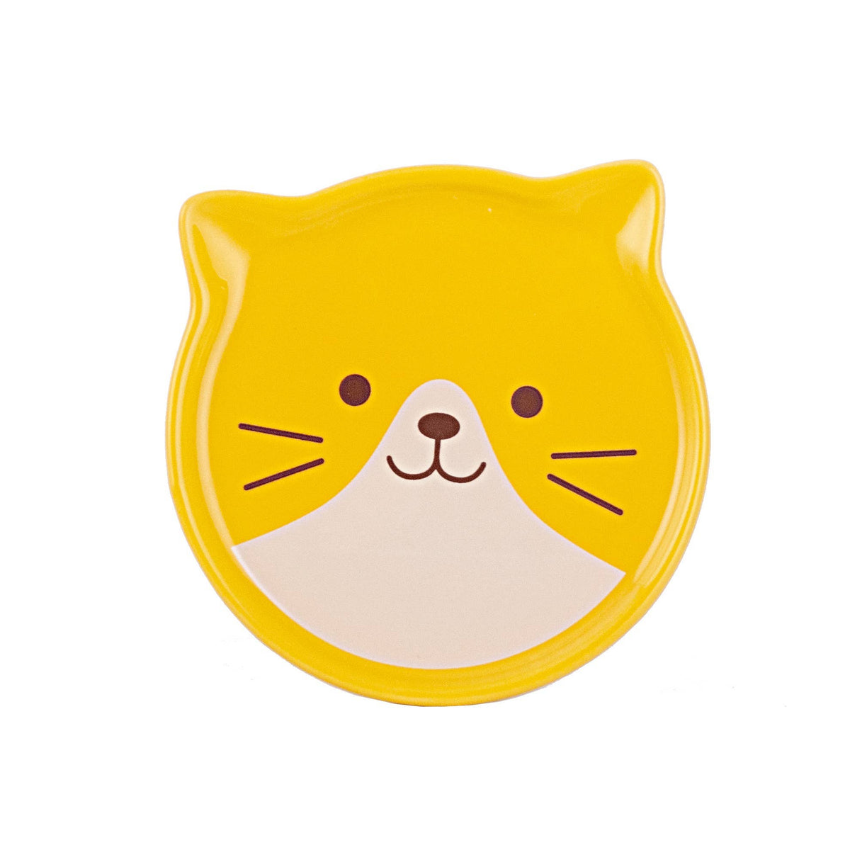 Ceramic Cat Mugs with Face Shaped Lid (16oz)