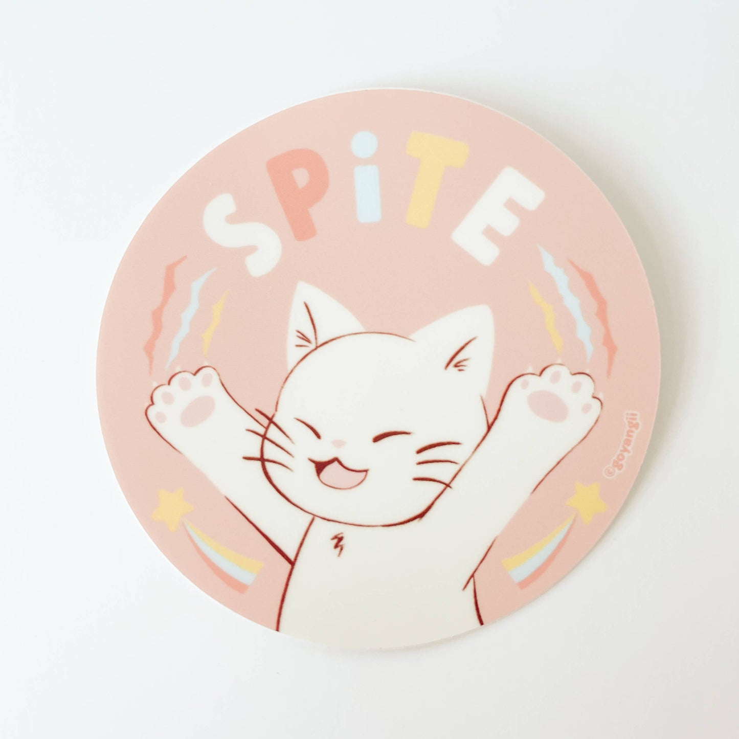 goyangii - Spite Cat Waterproof Vinyl Sticker