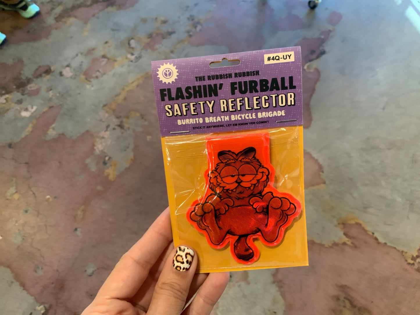 Flashin’ Furball Safety Reflector