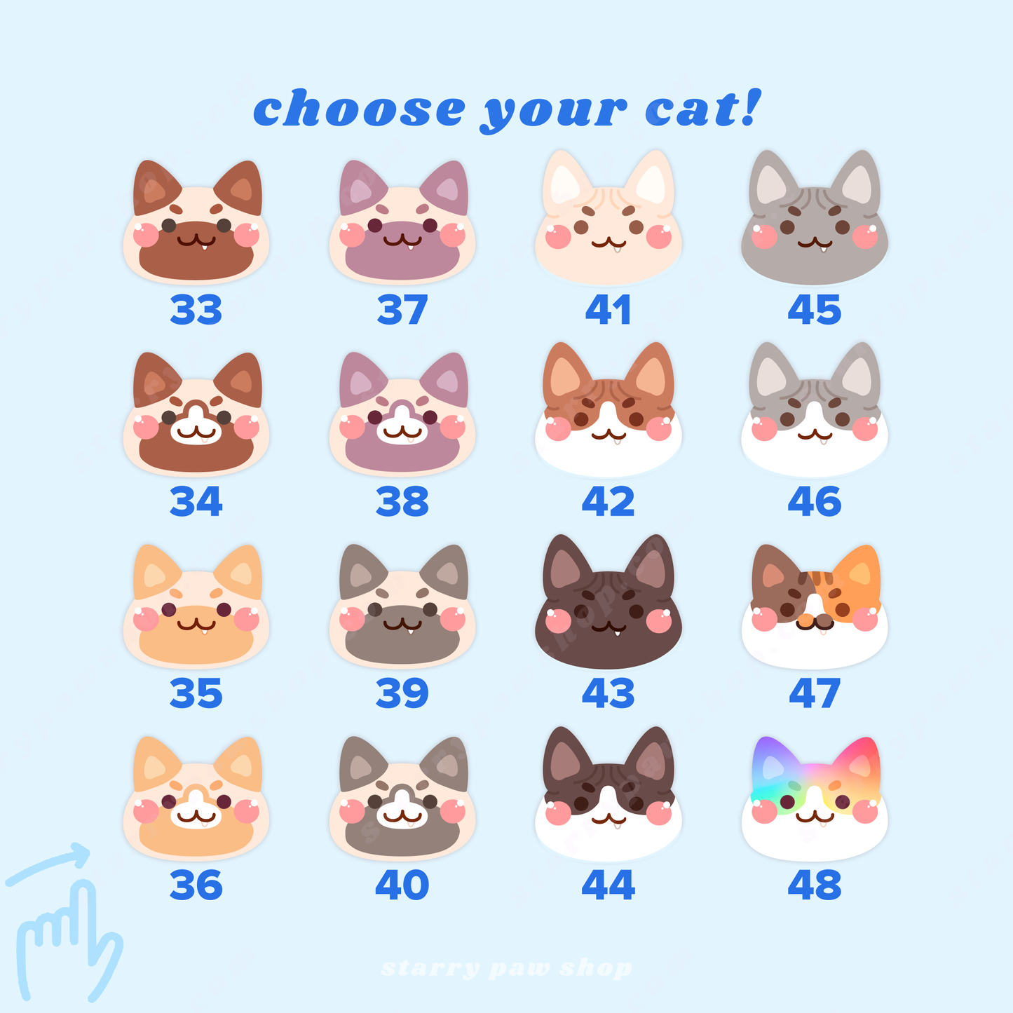 Sakura Cat Sticker 3"