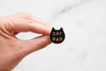 Cat Dad Pin