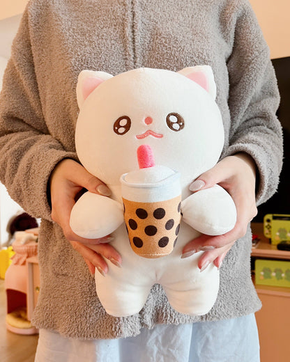 Boba Cat Plush