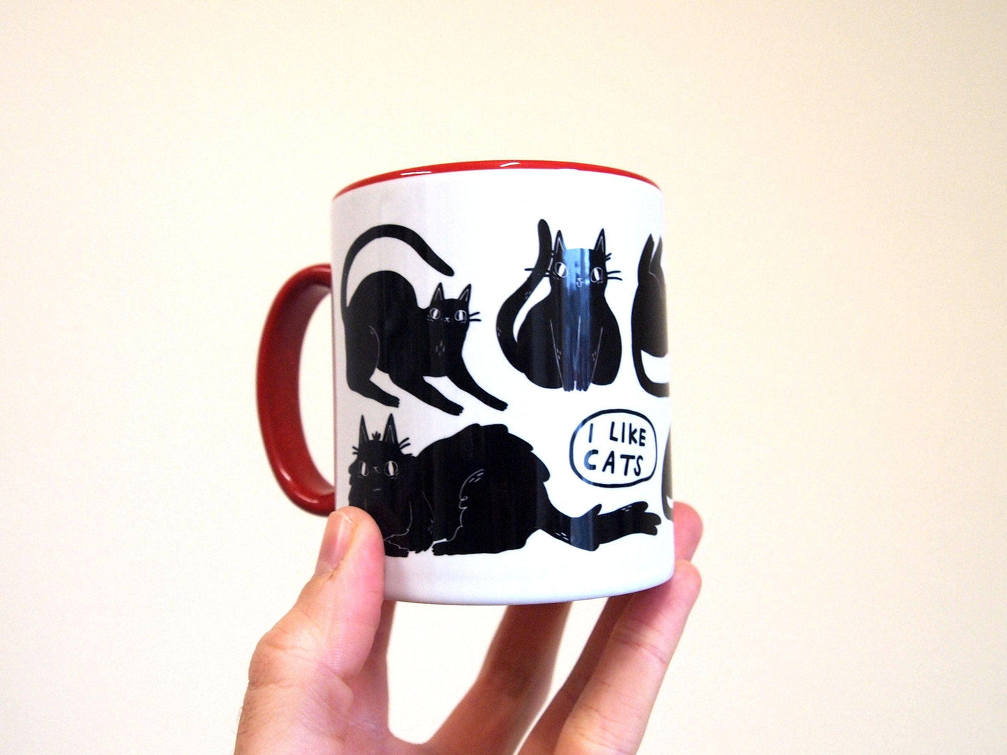 Black Cats Coffee Mug