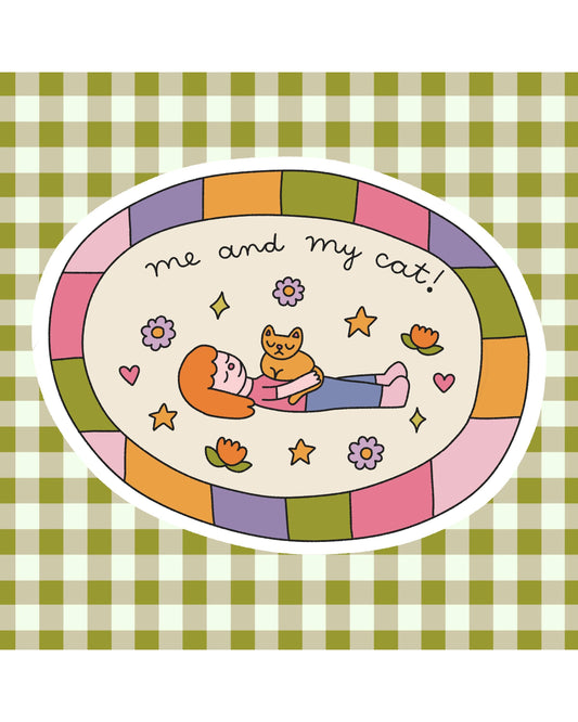 Me and my Cat Sticker