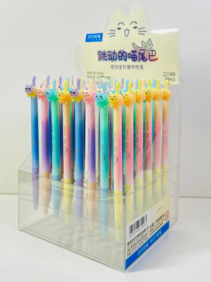 Cat Tail Colors Gel Pen