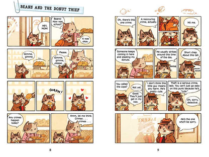 Simon & Schuster - Detective Beans: Adventures in Cat Town by Li  Chen