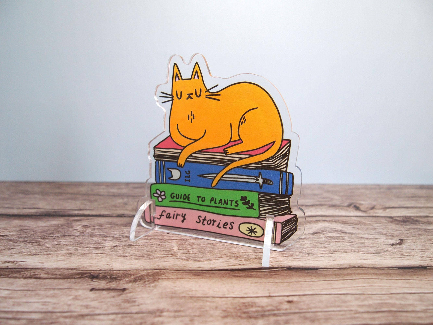 Acrylic Cat Desk Ornament Standee Trinket