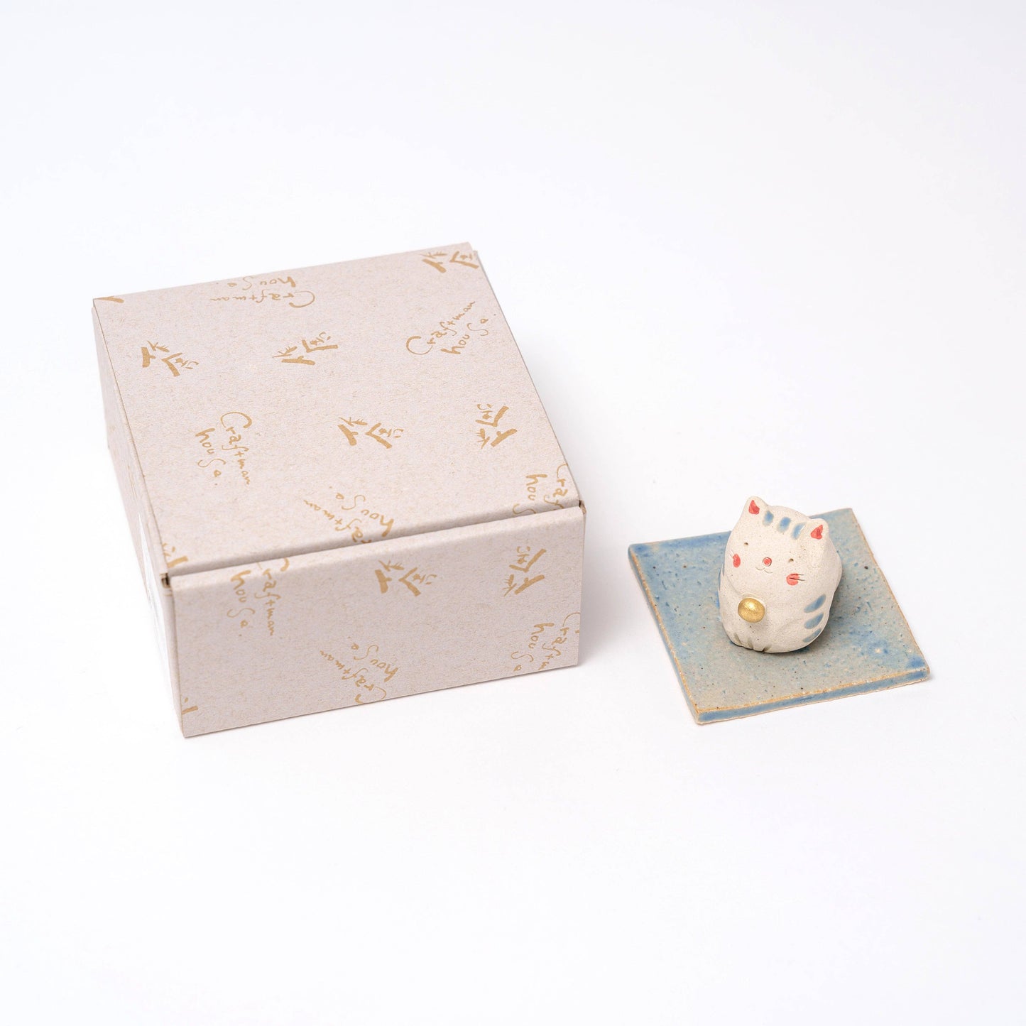 Handmade Cat Incense Holder