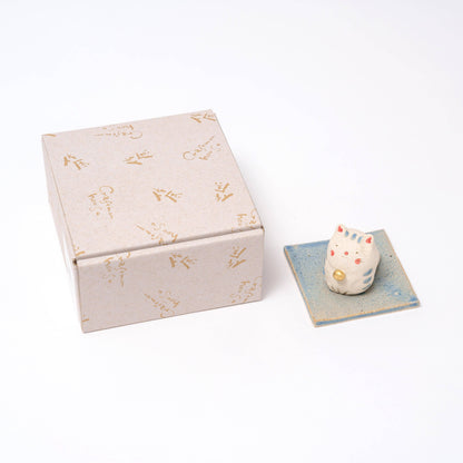 Handmade Cat Incense Holder