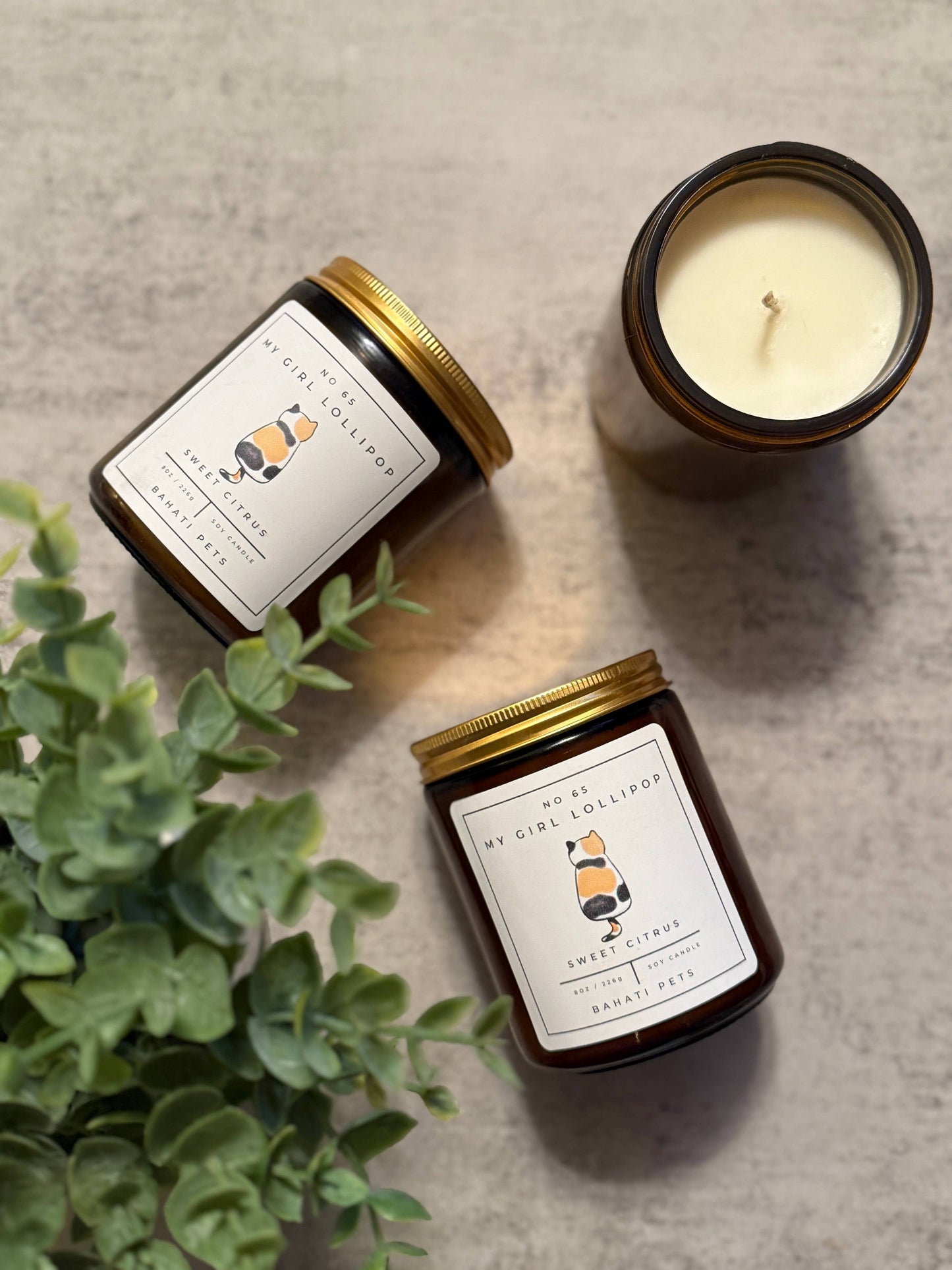 My Girl Lollipop 8-ounce 100% Soy candle