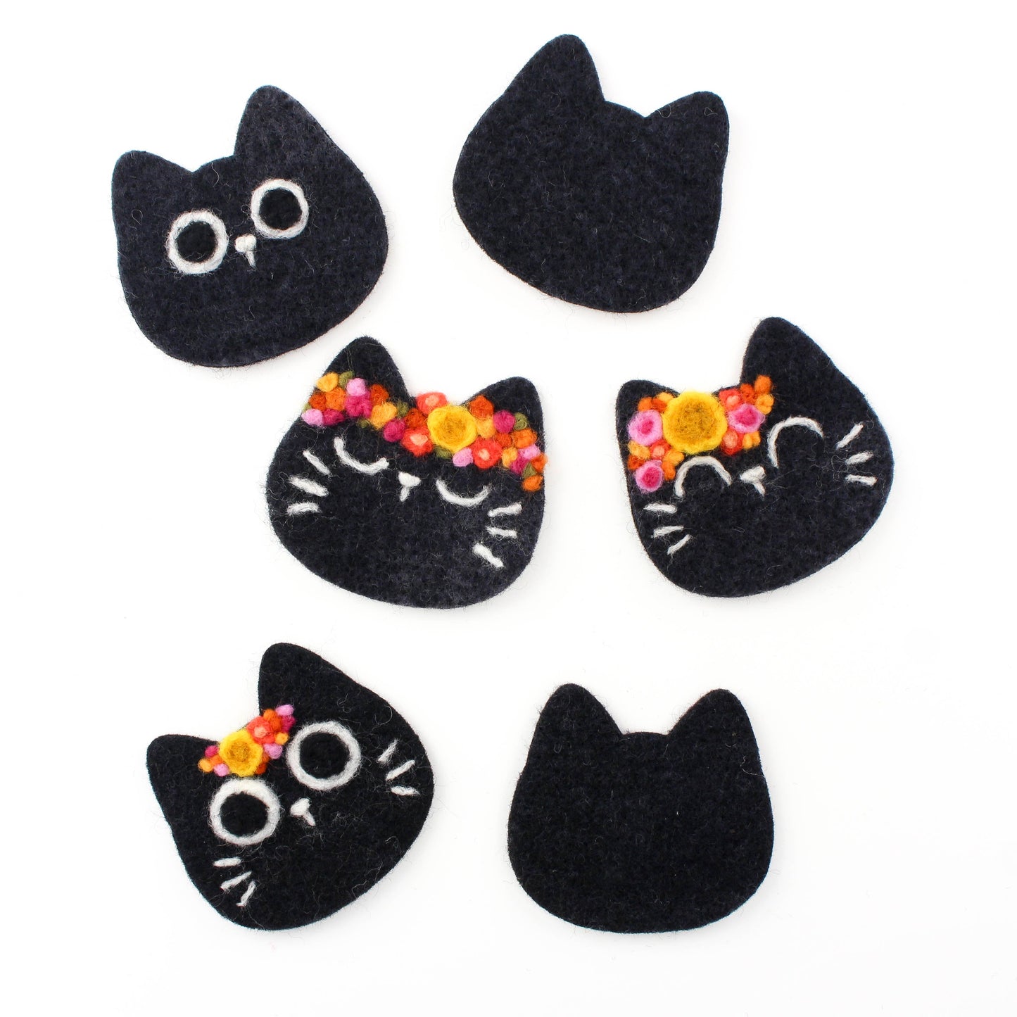 Black Cats Felting Craft Kit