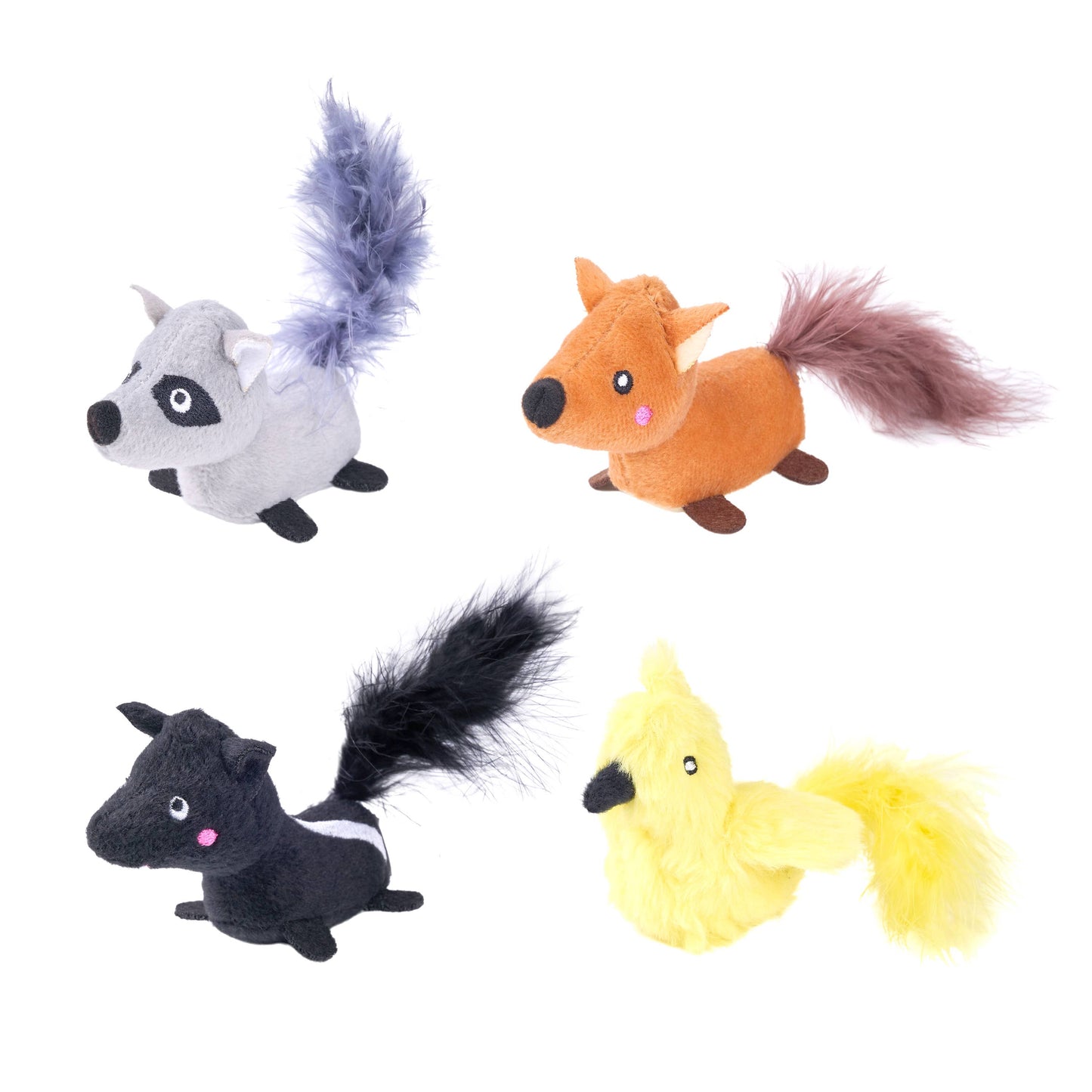 ZippyPaws - ZippyClaws® 4-Pack - Critters